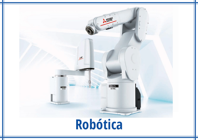Robotica MELFA robor scara antropomórfico
