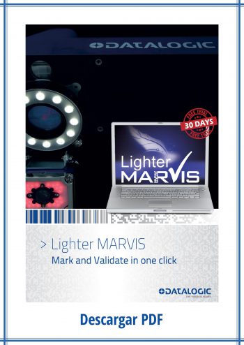 Lighter Marvis Datalogic Laser visión artificial