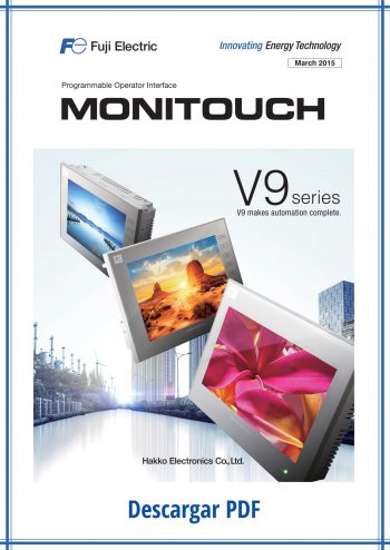 Monitouch V9 HMI pantalla táctil Fuji